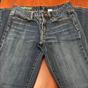 J crew stretch 27r bootcut jeans